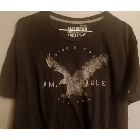 American Eagle Outfitters Vintage Fit E.S.T 1977  Mens XXL Short Sleeve T Shirt - Picture 2 of 4